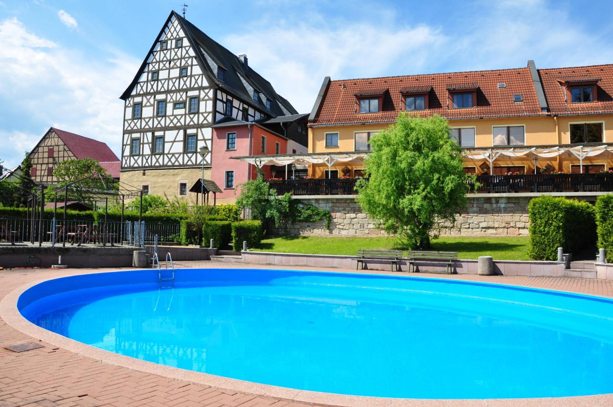 Thueringer Landhotel Edelhof Uhlstädt Exteriör bild